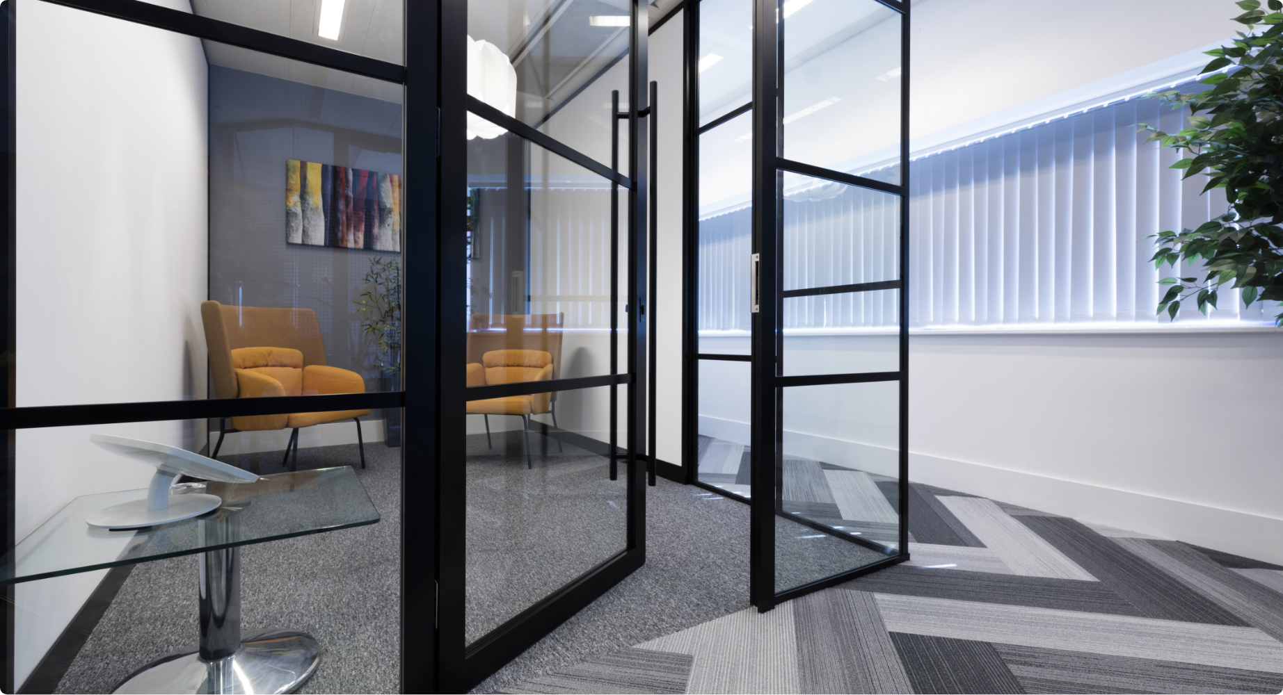 Acoustic doors for a state-of-the-art recording studio