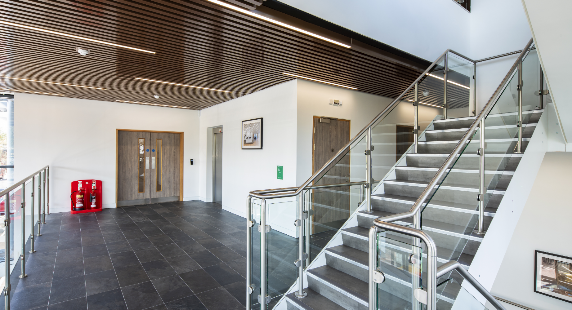 Adjustable door sets and window frames for a luxury apartment complex
