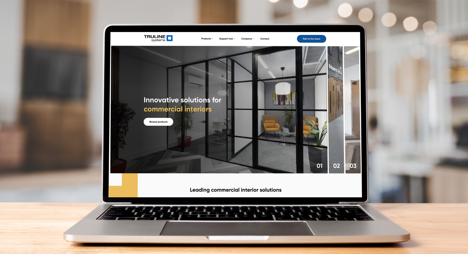 Discover the new Truline Systems website!