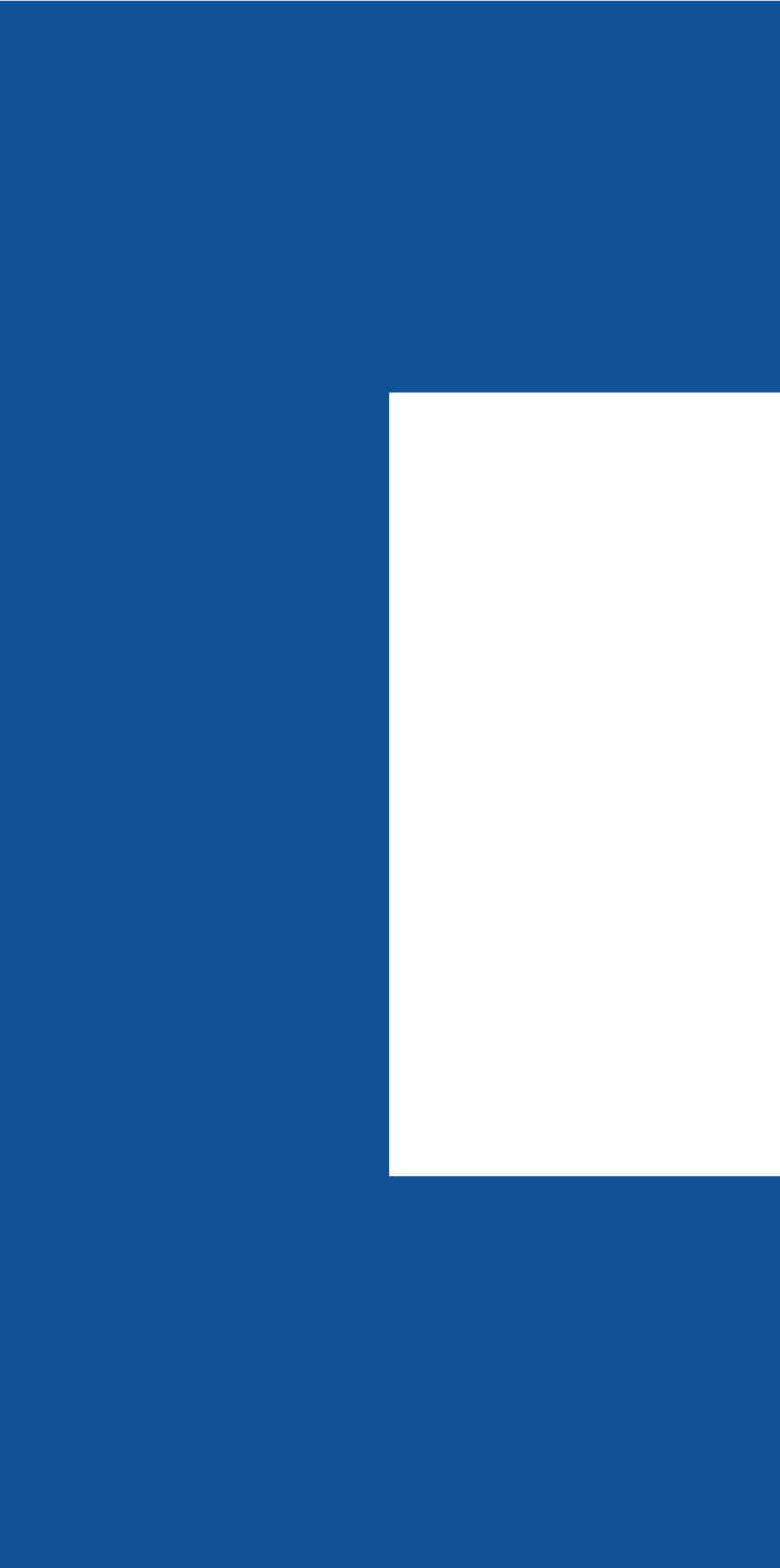 big blue shape